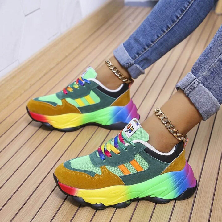Aria™ - Sneakers Ortopediche Colorate per Comfort e Stile
